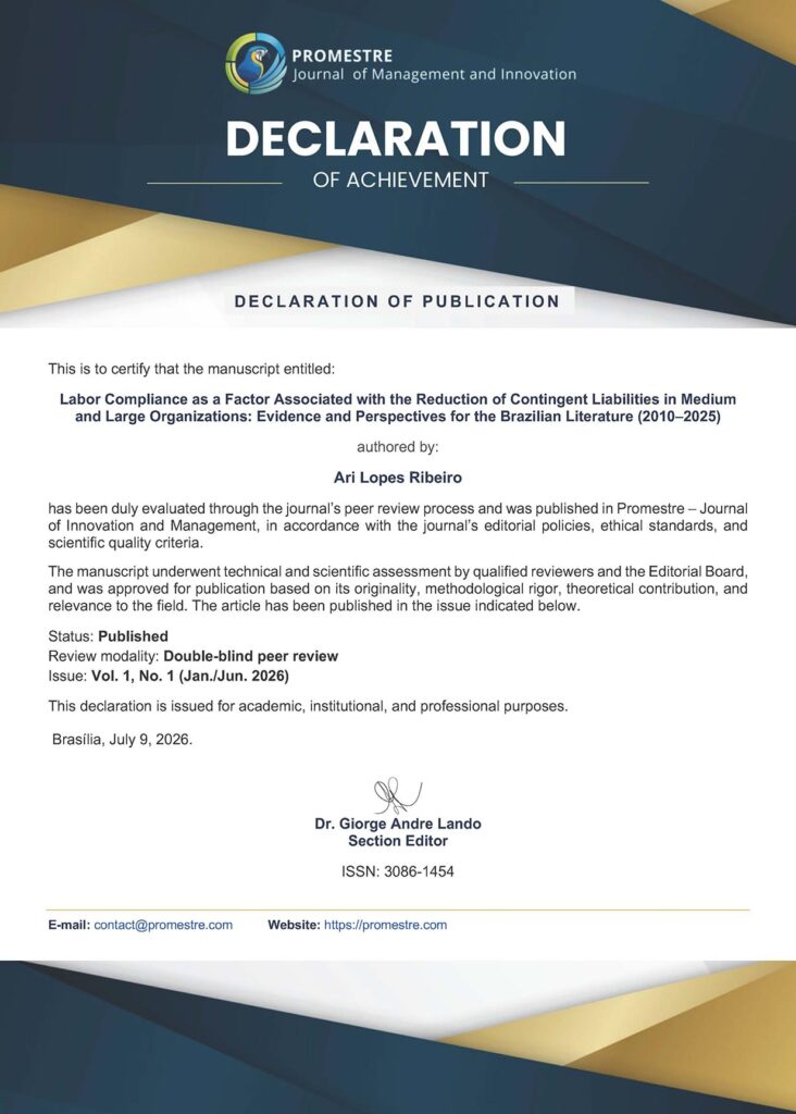 Labor compliance and reduction of contingent liabilities in medium and large organizations
